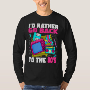 Camiseta Prefiero regresar a los números estéticos de los 8