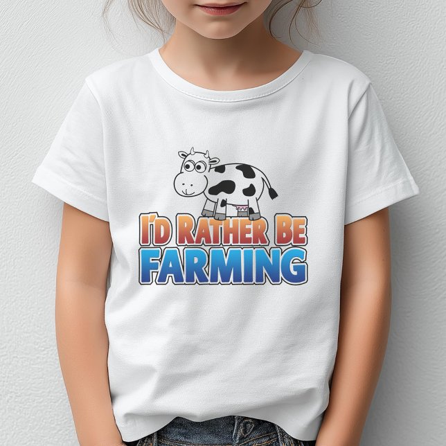 Camiseta ¡Prefiero ser agricultor! (Agricultura virtual) (I'd Rather Be Farming)