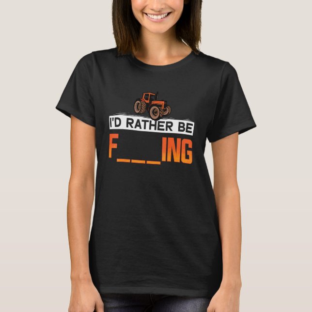 Camiseta Prefiero ser el Barnyard Harvest Farming Bar (Anverso)