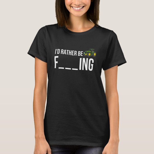 Camiseta Prefiero ser el Barnyard Harvest Farming Bar (Anverso)