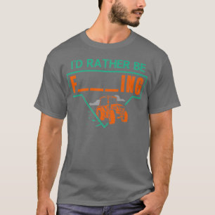 Camiseta Prefiero Ser El Diseño De Un Tractor Agrícola Para
