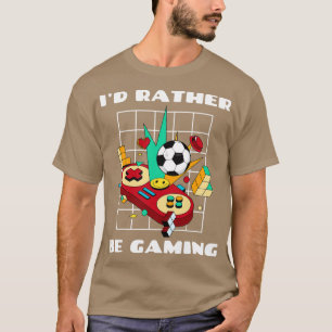 Camiseta Prefiero ser Gamer de juegos