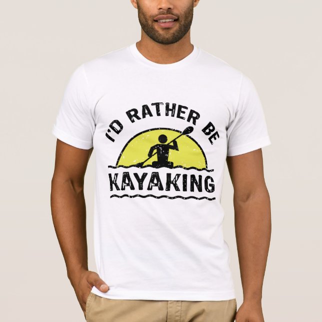 Camiseta Prefiero ser kayak (Anverso)