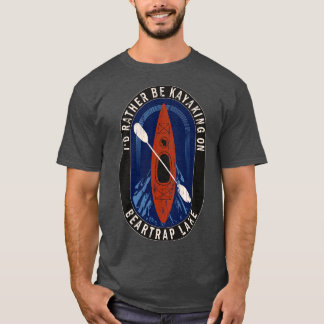 Camiseta Prefiero ser kayak en el lago Beartrampa en Wiscon
