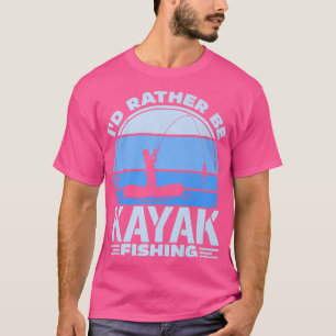Camiseta Prefiero Ser Kayak Pescando Prima 