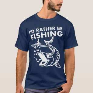 Camiseta Prefiero Ser Pescador, Fisherman Premium 