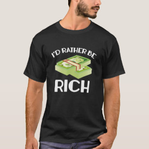 Camiseta Prefiero ser rico