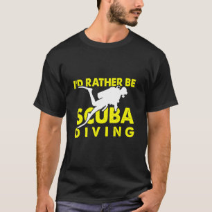 Camiseta Prefiero Ser Scuba Diving Dive Ocean