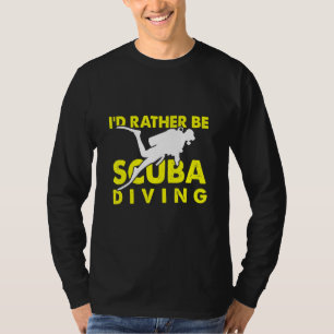 Camiseta Prefiero Ser Scuba Diving Dive Ocean