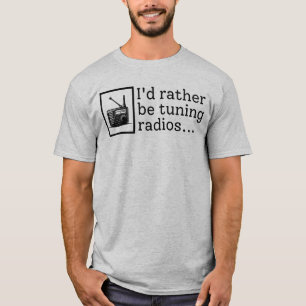 Camiseta Prefiero sintonizar Radio Amateur Ham