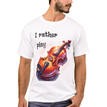 Prefiero tocar un violín