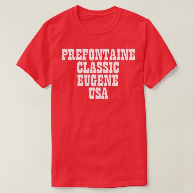 Camiseta Prefontaine Classic (Diseño del anverso)