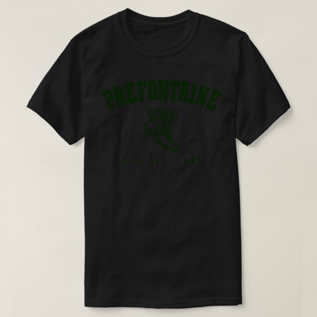 Camiseta PREFONTAINE Coos Bay más (Diseño del anverso)