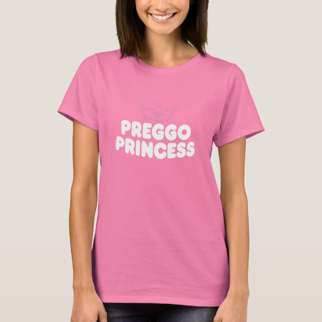 Camiseta Preggo Princess (Anverso)
