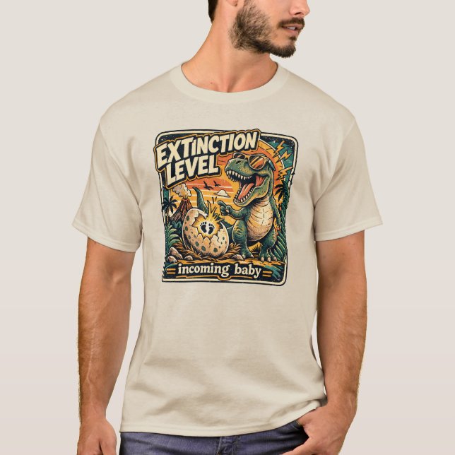 Camiseta Pregnancy Announcement Funny Dad Baby Reveal (Anverso)