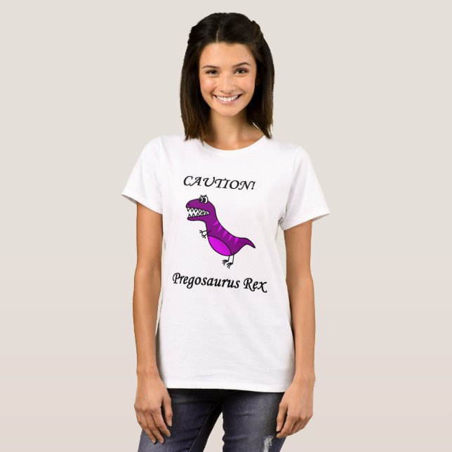 Camiseta ¡Pregosaurus Rex! (Anverso completo)