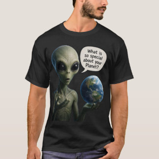 Camiseta Pregunta alienígena