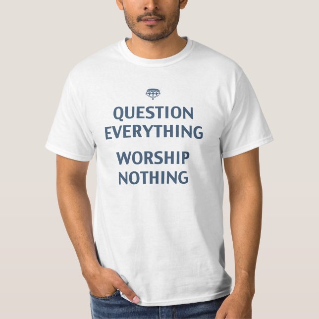 Camiseta Pregunta todo (Anverso)