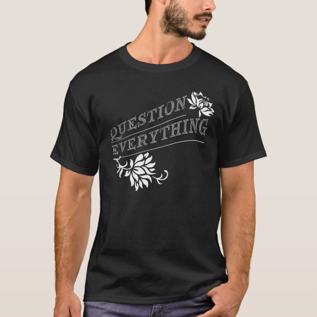 Camiseta Pregunta todo (Anverso)