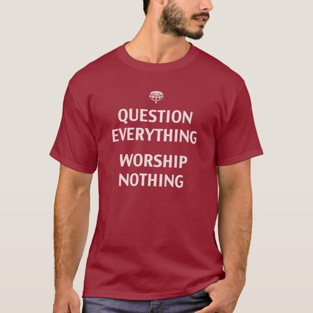 Camiseta Pregunta todo (Anverso)