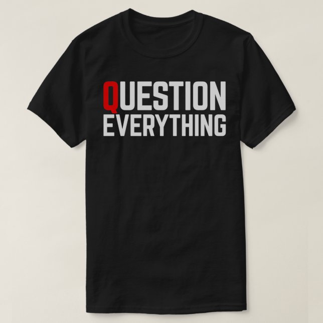 Camiseta Pregunta Todo Clásico TShirt (Diseño del anverso)