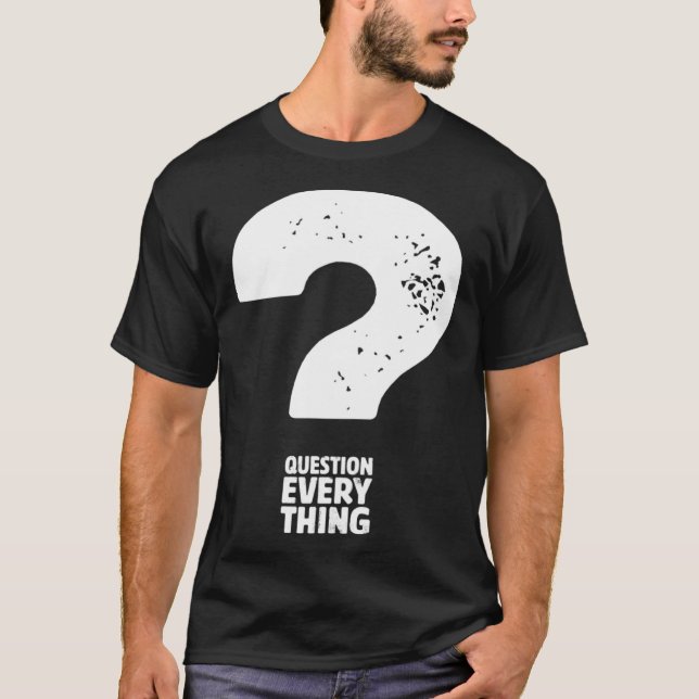 Camiseta Pregunta todo Propaganda Libertad Langre Ho (Anverso)