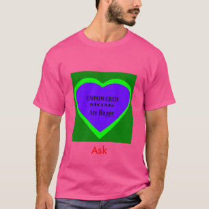 Camiseta Pregúntale a TjGibney Plantilla de Zazzle del MUSE