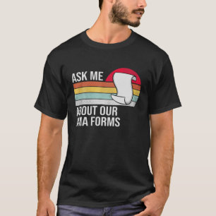 Camiseta Pregúntame acerca de nuestra enfermera divertida d