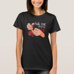 Camiseta Pregúntame por las uñas de los uñas