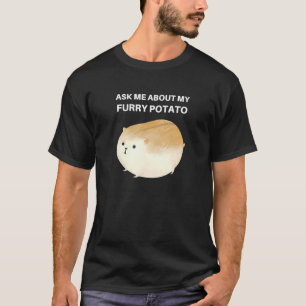 Camiseta Pregúntame por mi foto furtiva, Cute Chubby Hamste