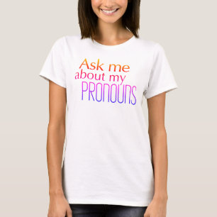 Camiseta Pregúntame por mi parte superior del tanque de Pro