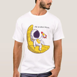 Camiseta Pregúntame sobre Bitcoin