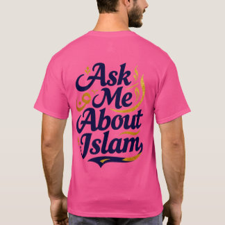 Camiseta Pregúntame sobre el Islam