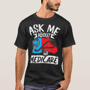 Camiseta Pregúntame sobre el mercado de ventas de agentes d