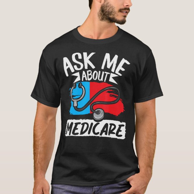 Camiseta Pregúntame sobre el mercado de ventas de agentes d (Anverso)