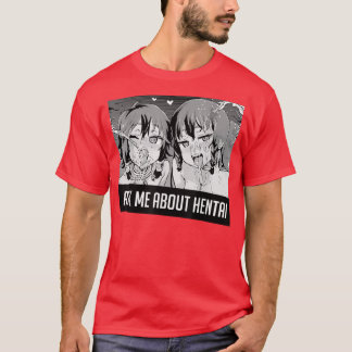 Camiseta Pregúntame sobre Hentai Sweatshirt 2 caras Chicas 
