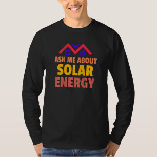 Camiseta Pregúntame sobre instaladores de instalación de en