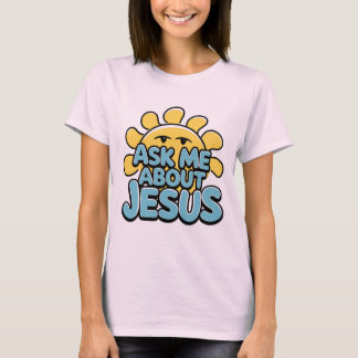 Camiseta Pregúntame sobre Jesús
