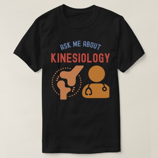 Camiseta Pregúntame sobre Kinesiología, Kinesiólogo (Diseño del anverso)