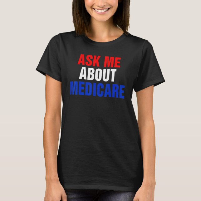 Camiseta pregúntame sobre medicamentos (Anverso)
