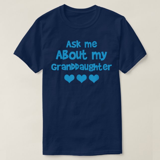 Camiseta Pregúntame sobre mi abuela  (Diseño del anverso)
