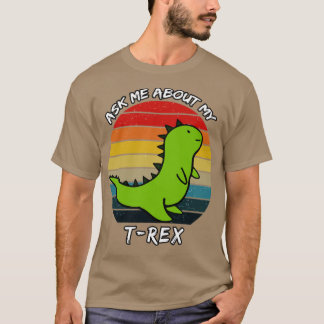 Camiseta Pregúntame sobre mi atardecer retro