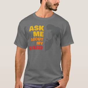 Camiseta Pregúntame sobre mi barba 1 2
