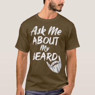Camiseta pregúntame sobre mi barba 20