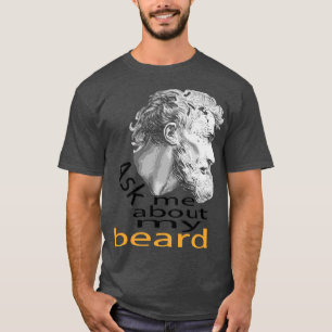 Camiseta Pregúntame sobre mi barba 3