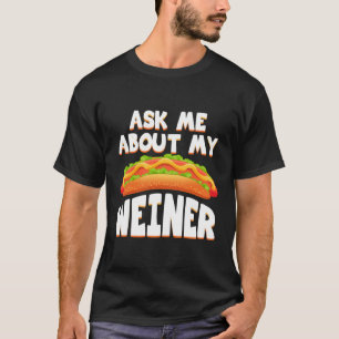Camiseta Pregúntame sobre mi bebé Navidades de Hotdog diver