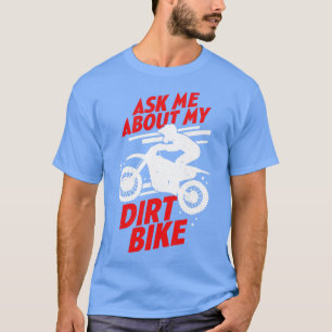 Camiseta Pregúntame sobre mi bicicleta sucia
