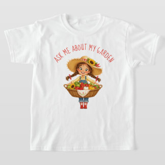 Camiseta Pregúntame sobre mi jardín
