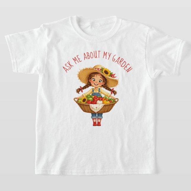 Camiseta Pregúntame sobre mi jardín (Distribución)