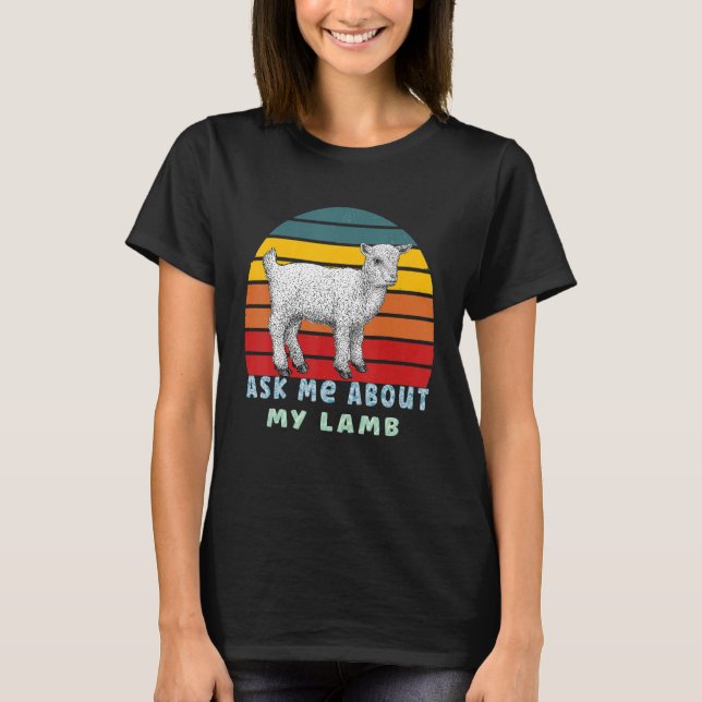 Camiseta Pregúntame sobre mi LAMB (Anverso)